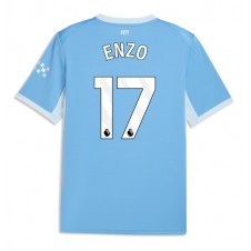 Manchester City Enzo Fernandez #17 Hjemmedrakt 2026-27 Kortermet